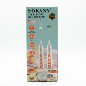Sokany 2 In 1 USB Electric Milk Frother SK-02014