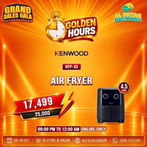 Kenwood 4.5L Air Fryer HFP-45