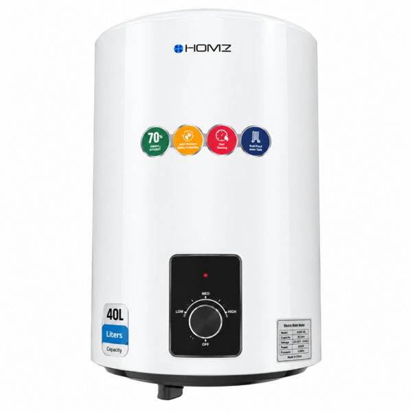 Homz 40 Liters Fast Electric Water Heater HEWH-40MM
